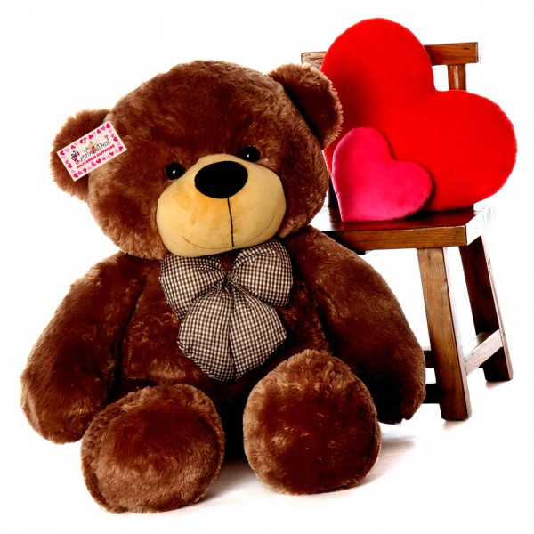 Cute 5 Feet Big Brown Soft Teddy Bear Soft Toy 152 cm